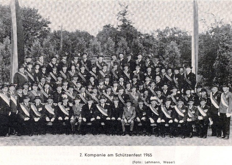 2 kompanie schuetzenfest 1965